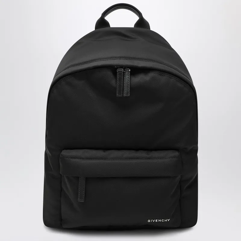 Essential U Backpack In Black Nylon - Givenchy