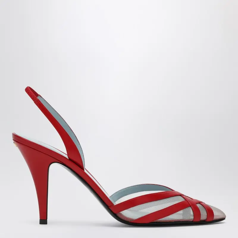 Red Impu Dance Slingback Décolleté - Valentino Garavani