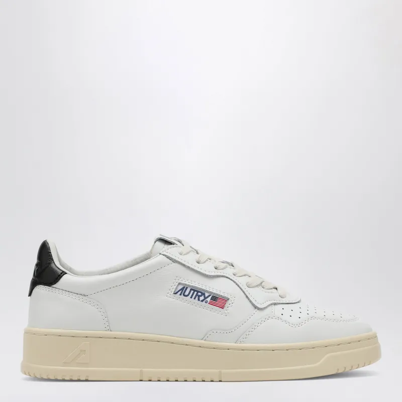 Medalist White/Black Trainer - Autry