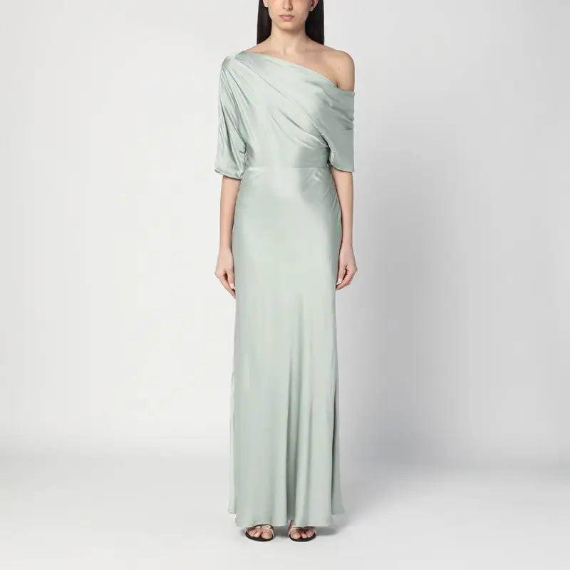 Asymmetrical Long Dress Marisa - Malina