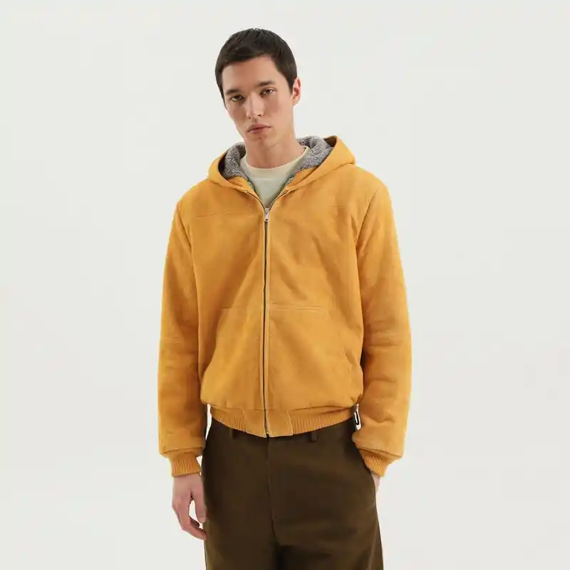 Yellow Suede Hoodie - 1989 Studio
