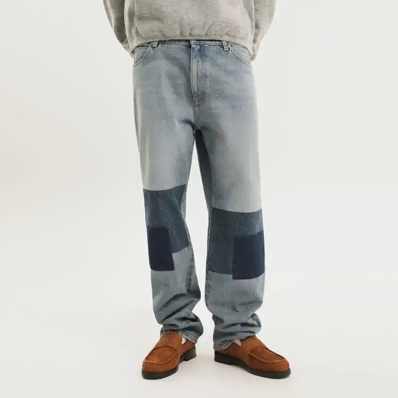 Malin Denim Pants With Patches - 1989 Studio