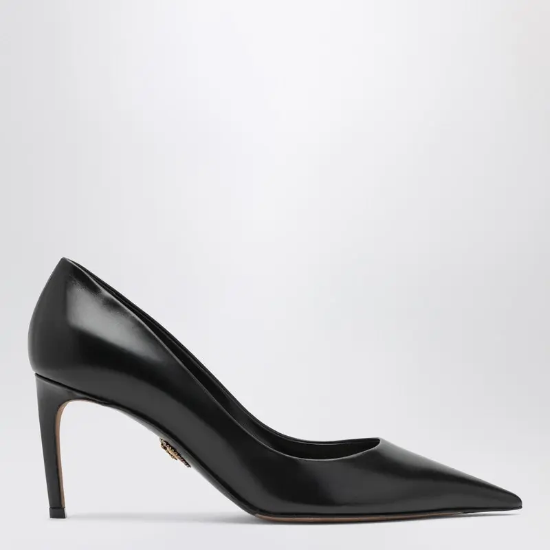 Black Calfskin Devotion Pumps - Dolce & Gabbana