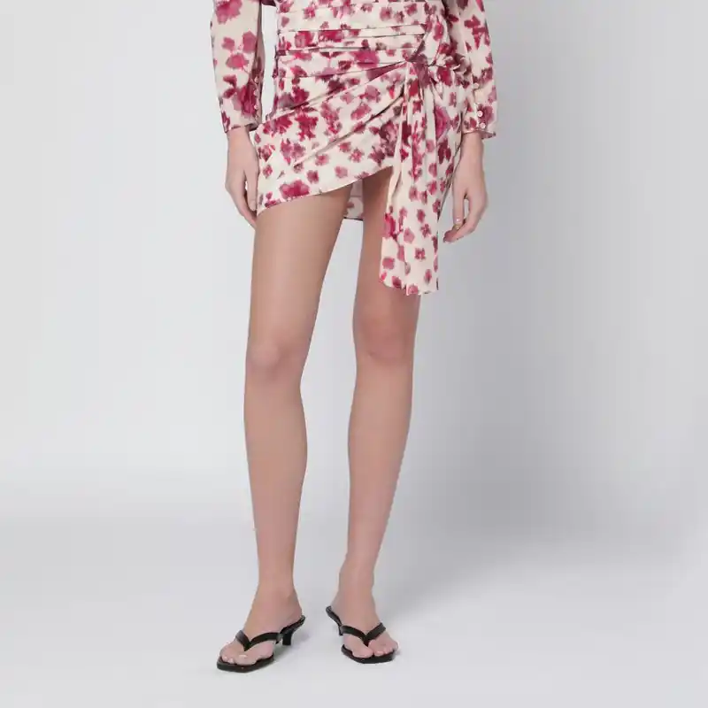 Ovia Multicolour Printed Miniskirt - Isabel Marant