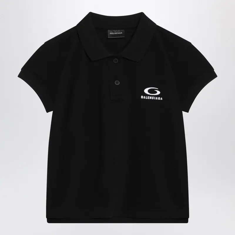 Black Laurel Classic Polo - Balenciaga