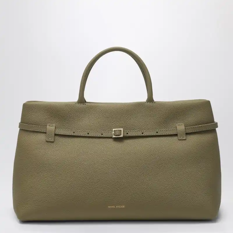 Le Cambon 40 Olive Green Bag - Manu Atelier