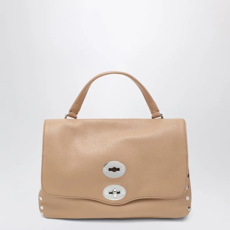 Small Postina Bag In Cantuccio Brown - Zanellato