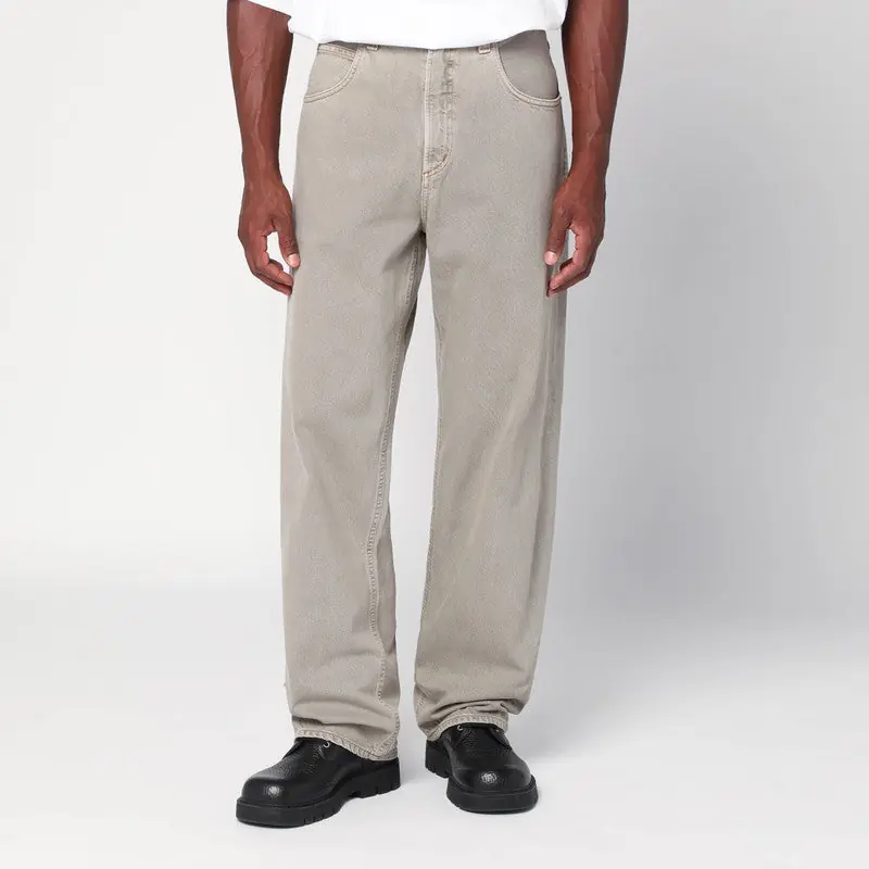 Beige Jeans In Regenerated Denim - Agolde