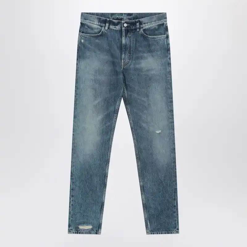 Faded Blue Denim Jeans - Givenchy