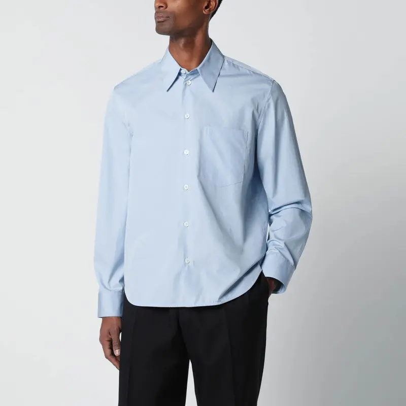 Light Blue Cotton Shirt - Jil Sander