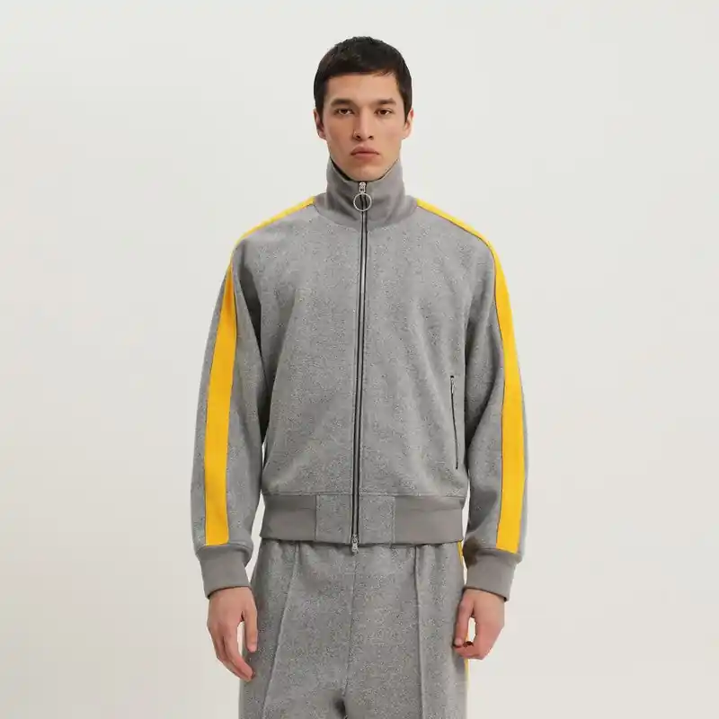 Gray Jacket With Side Stripes - 1989 Studio