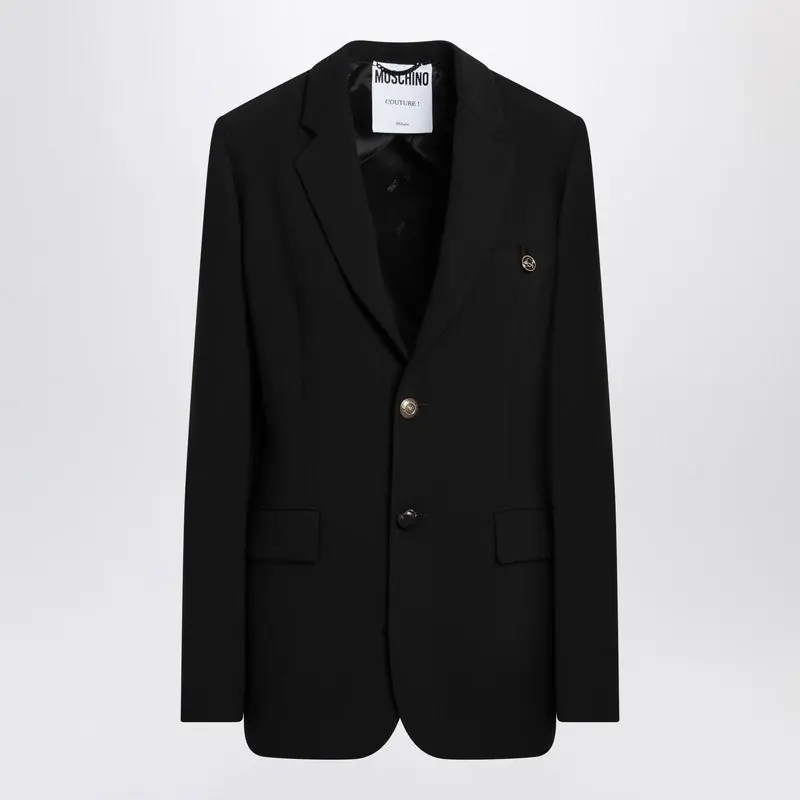 Black Single-Breasted Jacket