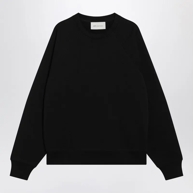 Black Ami De Coeur Sweatshirt - Ami Paris