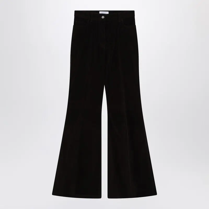 Espresso Flared Pants - Ferragamo