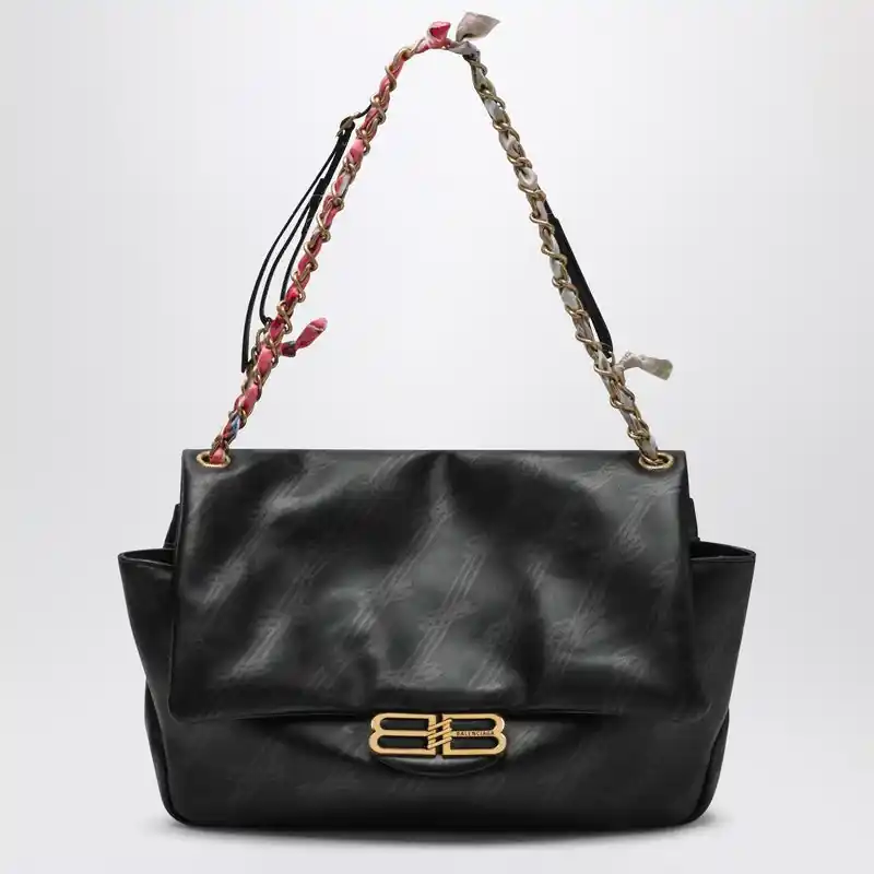 Darling Medium Black Chain Bag - Balenciaga