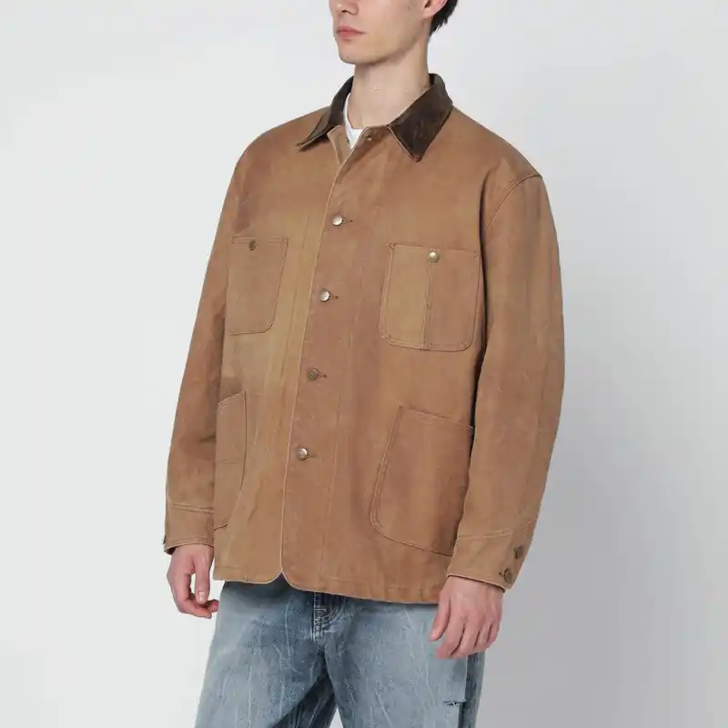Brown Cotton Jacket - Needles