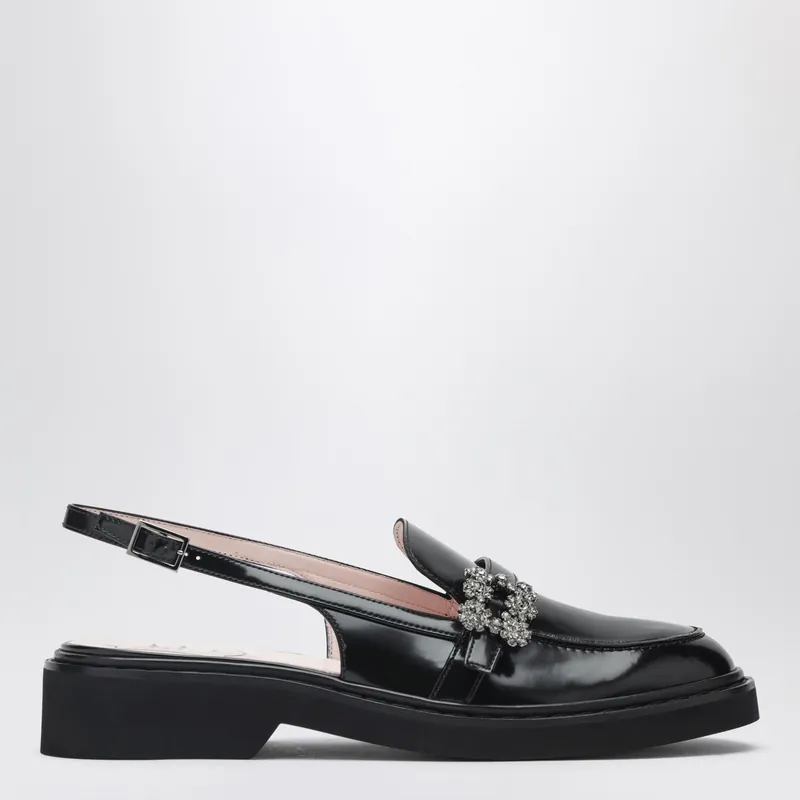 Viv' Rangers Black Slingback Loafers - Roger Vivier