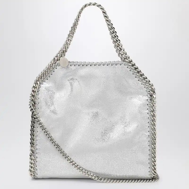 Silver Falabella Mini Tote Bag - Stella McCartney