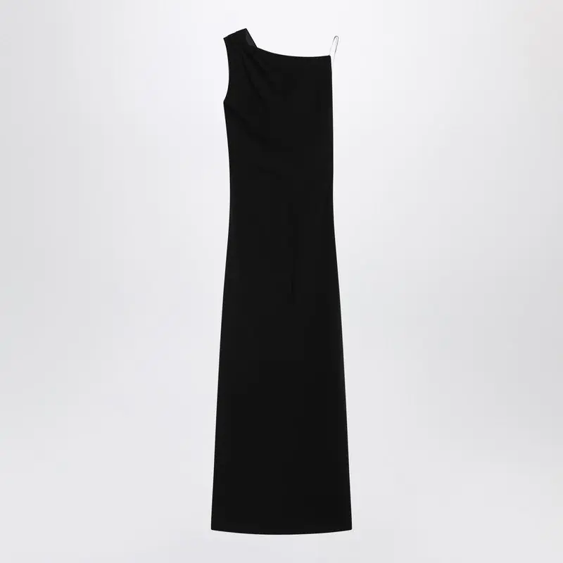 Long Black Cady Bustier Dress - Max Mara Pianoforte