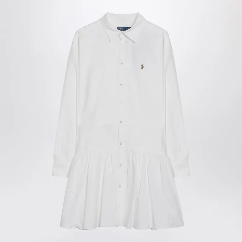 White Shirt Dress - Polo Ralph Lauren