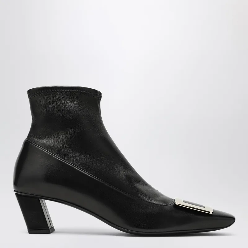 Belle Vivier Black Ankle Boots - Roger Vivier