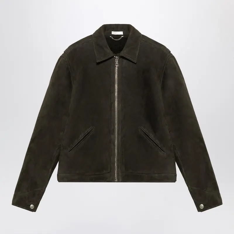 Dark Brown Shearling Jacket - 1989 Studio