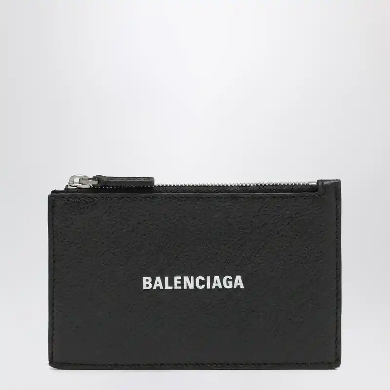 Black Long Card Holder - Balenciaga