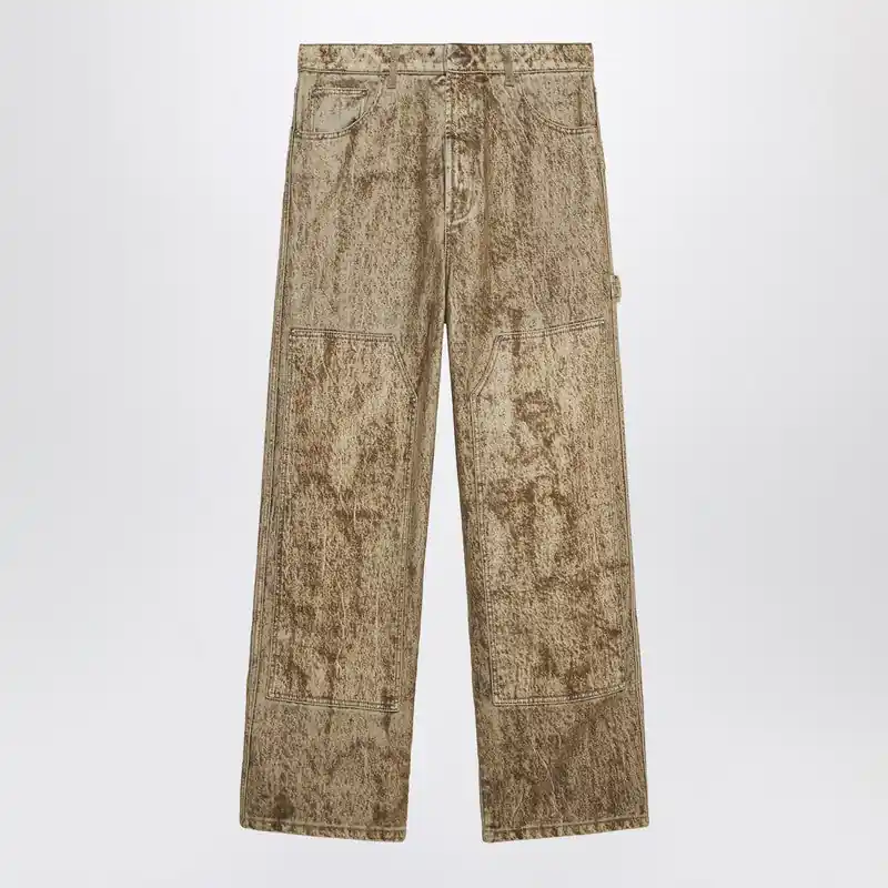 Denim Flock Carpenter Pants Camo - 1989 Studio