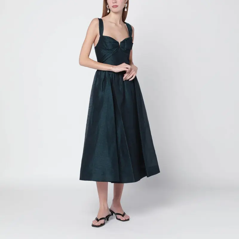 Rebellion Draped Midi Dress - Zimmermann