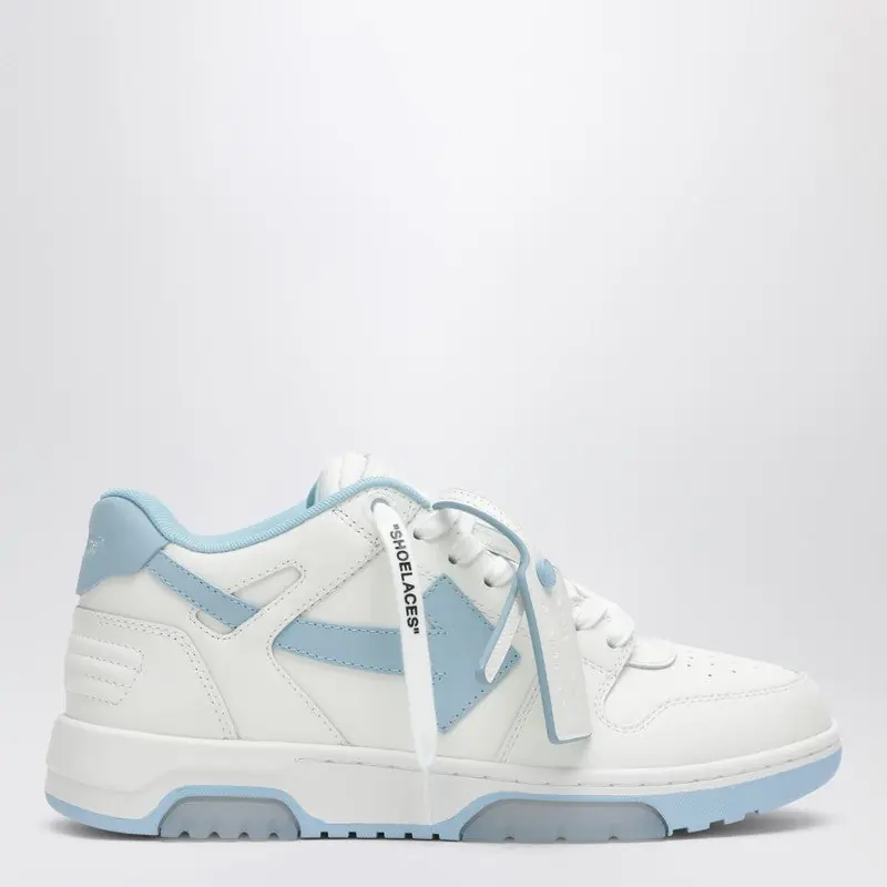 Out Of Office Sneakers White/Light Blue - Off-White