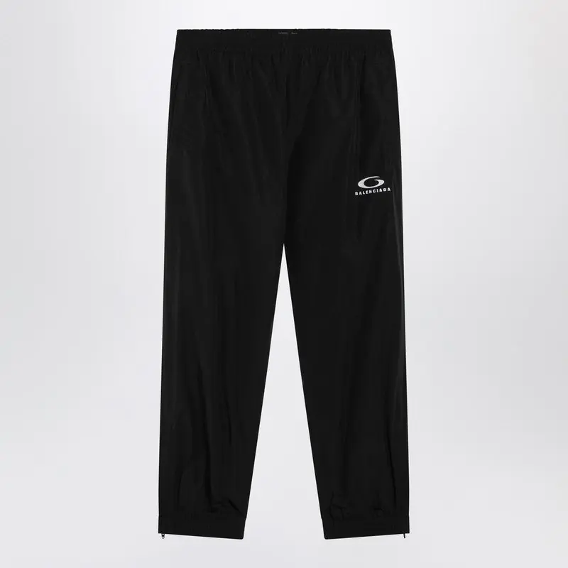 Black Loop Sports Icon Jogger Trousers - Balenciaga