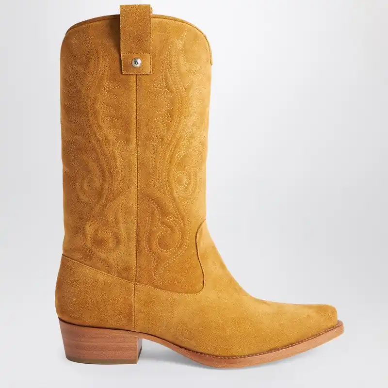 Brown Cowboy Boots - 1989 Studio
