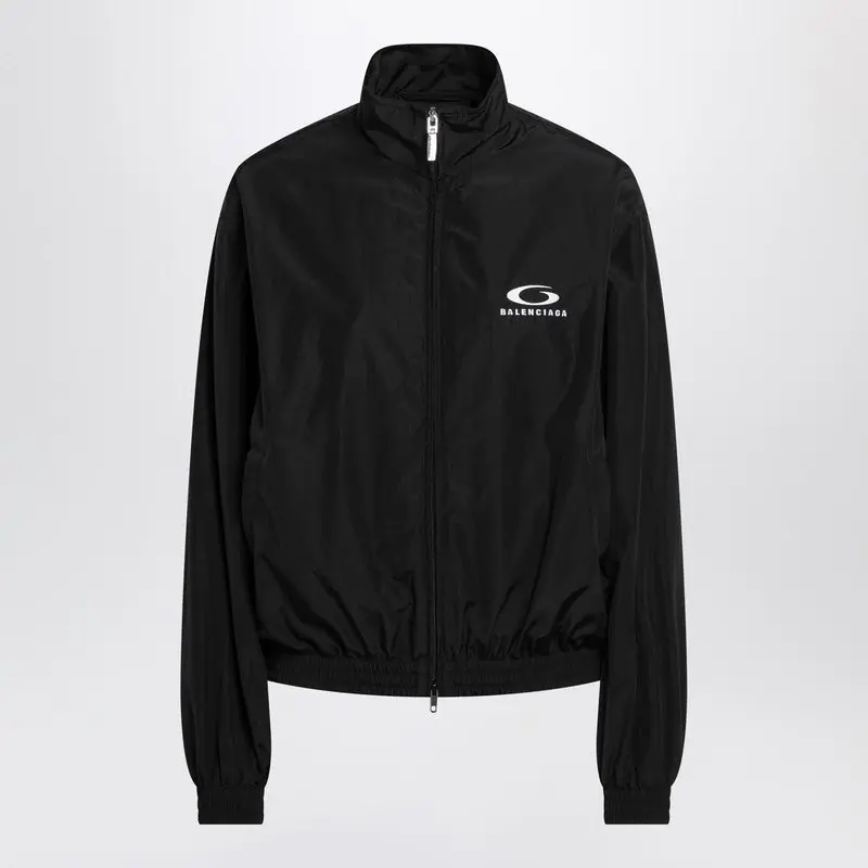 Black Loop Sports Icon Zip Jacket - Balenciaga