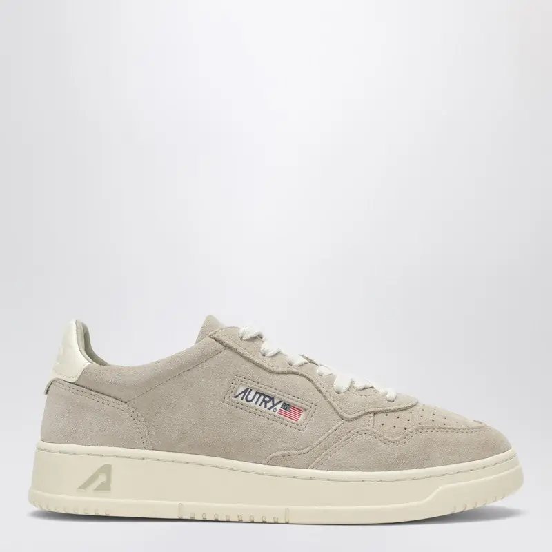Medalist Low Sneakers In Taupe Suede - Autry