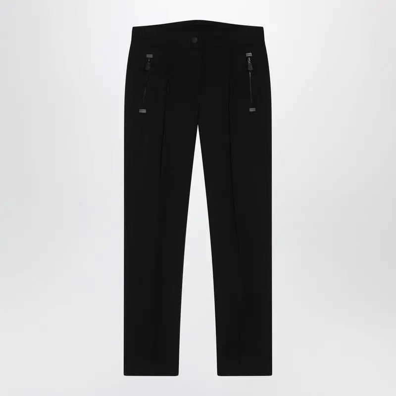 Black Slim Trousers In Gore-Tex